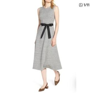 J. Crew Sleeveless Gray Dress